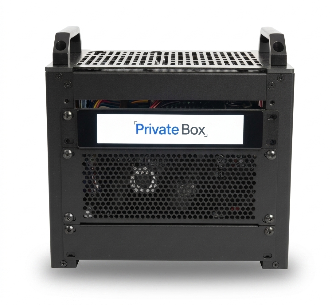The PrivateBox on-premise appliance